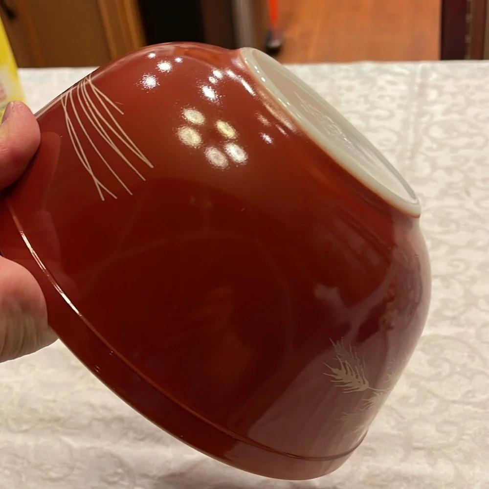 Vintage Pyrex  bowl 403 2.5 QT ovenware Corning NY USA